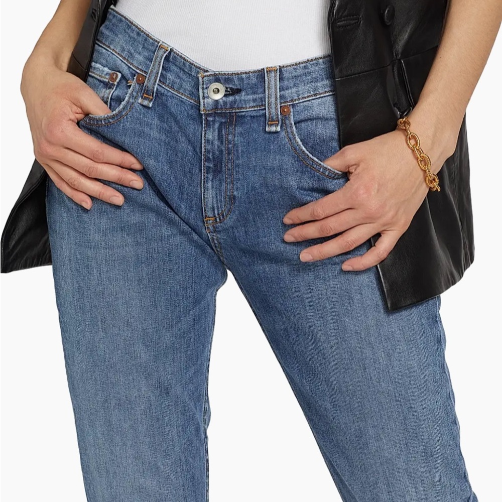 Rag & Bone Dre low rise slim Jeans size 25 (runs large)